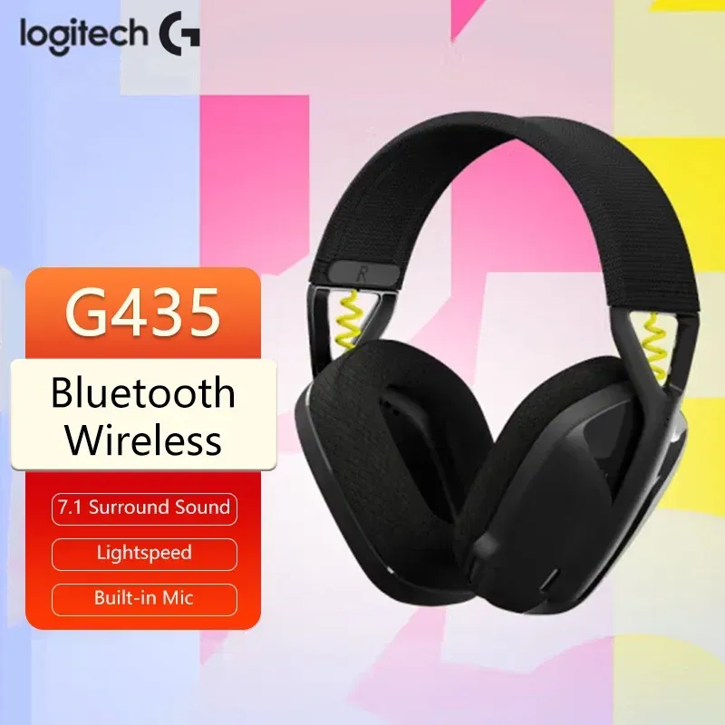Headset Gamer Logitech G435 Sem Fio